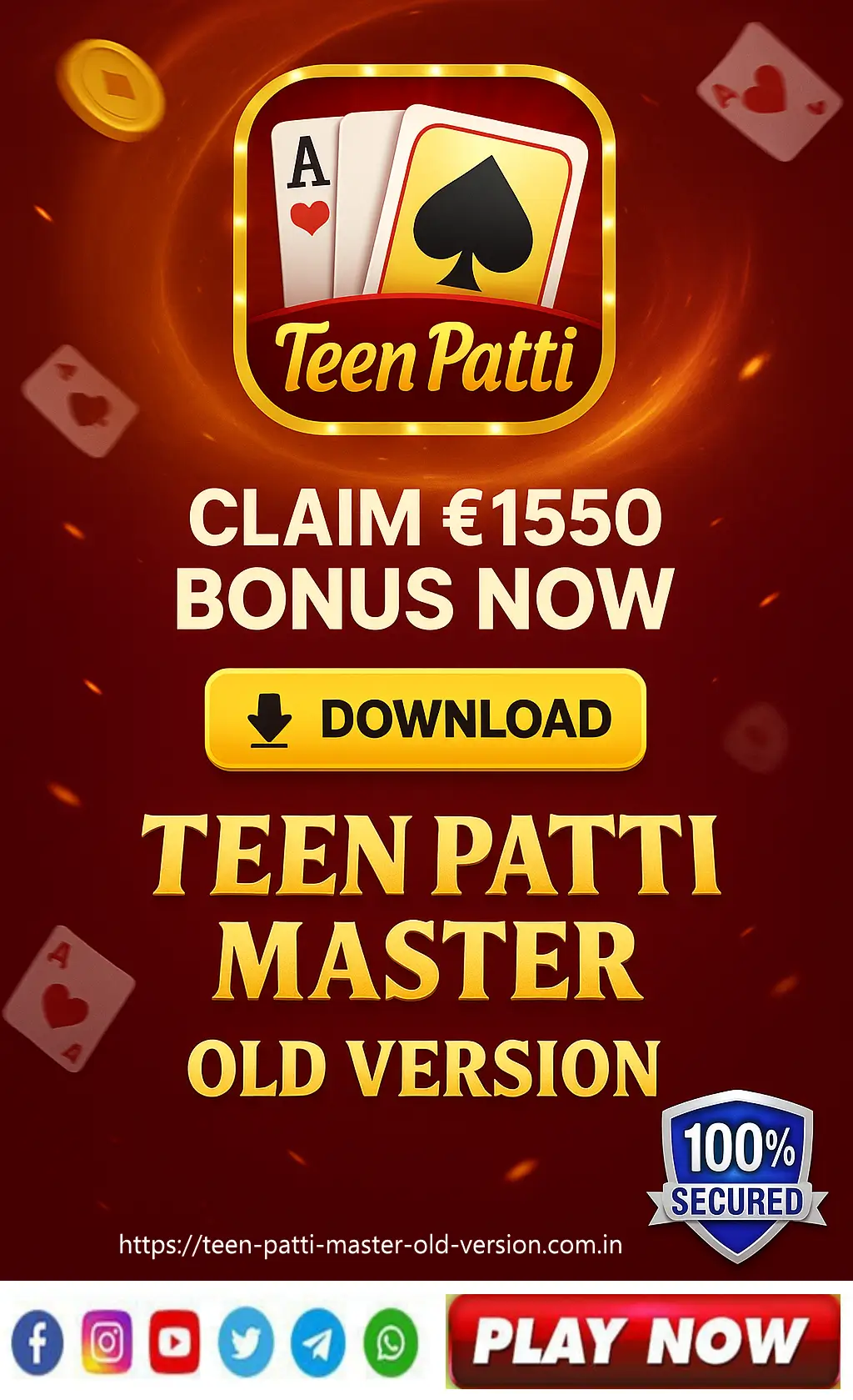 Teen Patti Master Old Version - Download APK & Claim ₹1550 bonus now